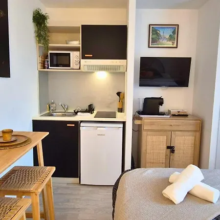 Apartamento Angélique- Matelas Confort - Clim - Wifi - Gare *